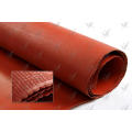 Factory Price Red Colour One Side Silicon Coated Fiberglass Cloth